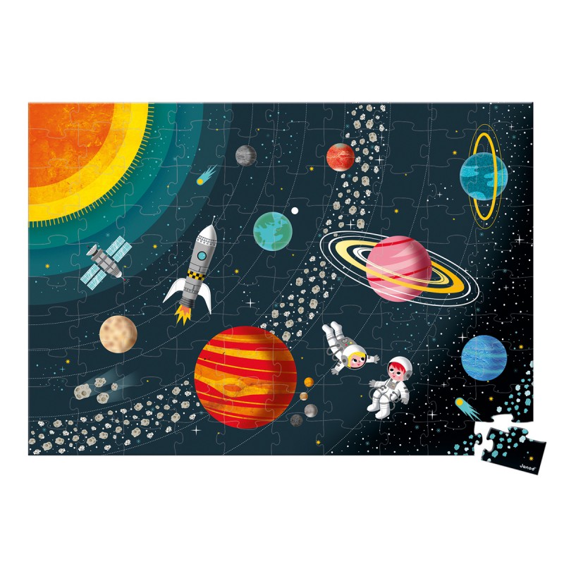Janod, Educatieve Puzzel - Bedreigde Diersoorten, 200st, 11.2676