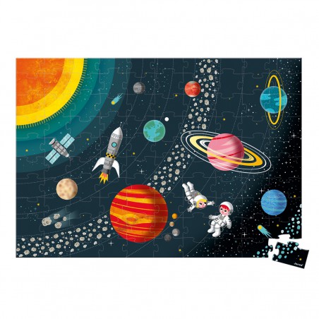 Janod, Educatieve Puzzel - Bedreigde Diersoorten, 200st, 11.2676