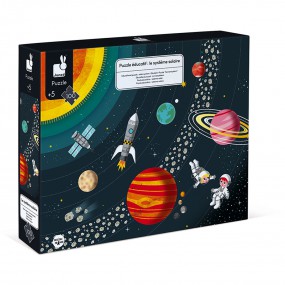 Janod, Educatieve Puzzel - Bedreigde Diersoorten, 200st, 11.2676