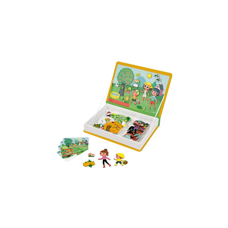 Janod, Magnetibook - 4 Seizoenen, 11.2721