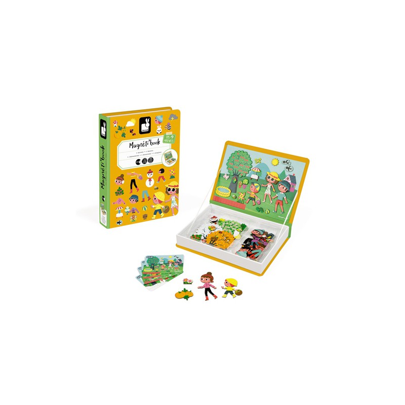Janod, Magnetibook - 4 Seizoenen, 11.2721