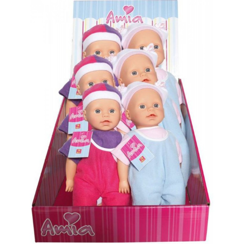 Zachte baby pop 28cm, Amia