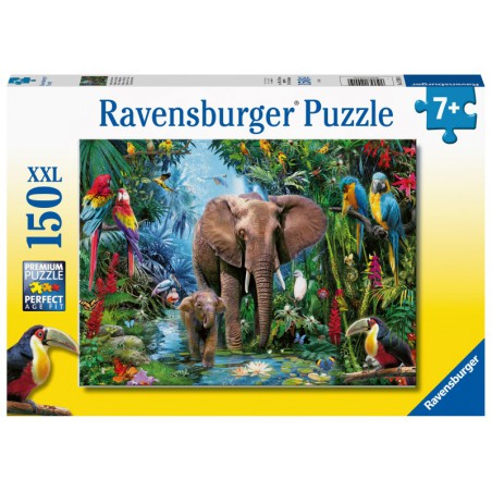 Olifanten in de jungle 150 stukjes Ravensburger