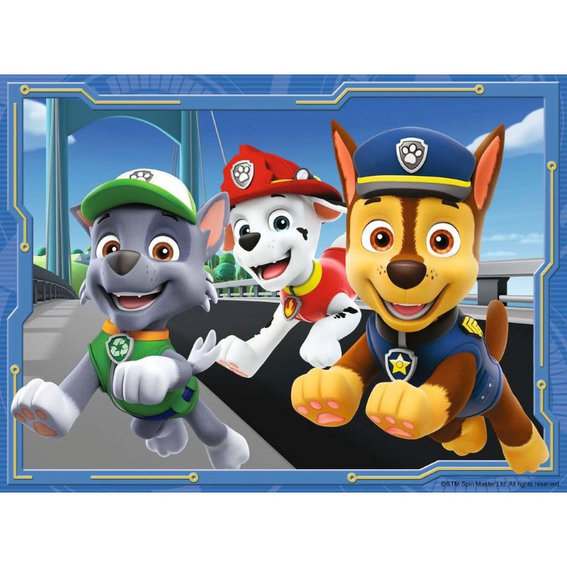 PAW: Paw Patrol 12/16/20/24p Ravensburger