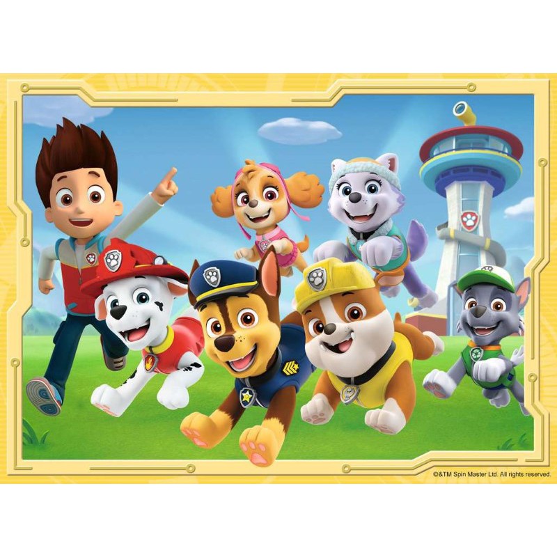 PAW: Paw Patrol 12/16/20/24p Ravensburger