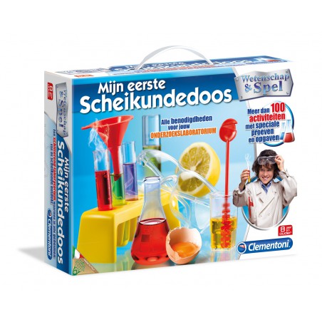 Clementoni - Wetenschap en Spel Mijn eerste scheikundedoos