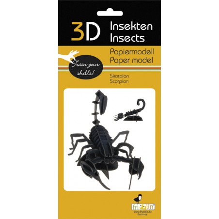 Fridolin - 3D Papiermodel Scorpion