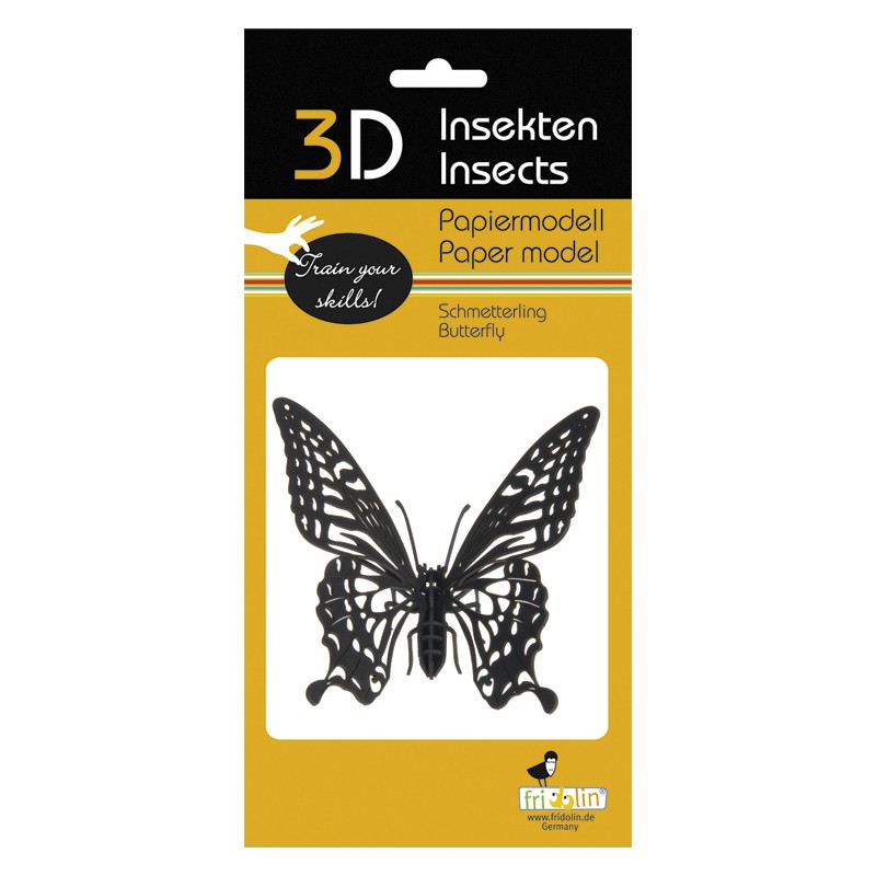 Fridolin - 3D Papiermodel Butterfly