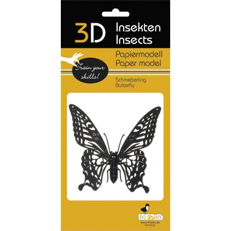 Fridolin - 3D Papiermodel Butterfly