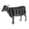 Fridolin - 3D Papiermodel Cow