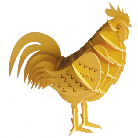 Fridolin - 3D Papiermodel Cock