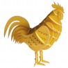 Fridolin - 3D Papiermodel Cock