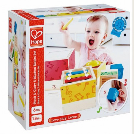 Stapelbare muziekset, Hape Stapelbare muziekset, Hape