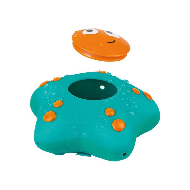 Waterspuiters Oceaandieren 2-delig rood/blauw, Hape