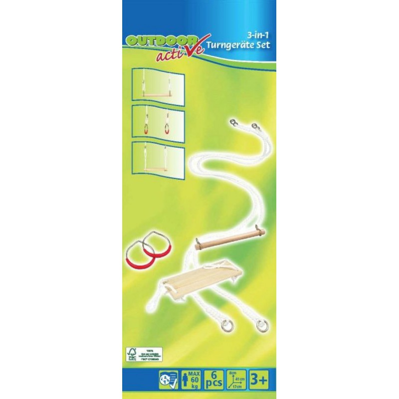 Turnset, lengte 180cm