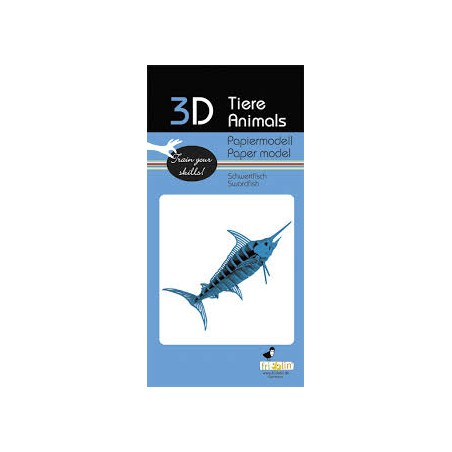 Fridolin - 3D Papiermodel Swordfish