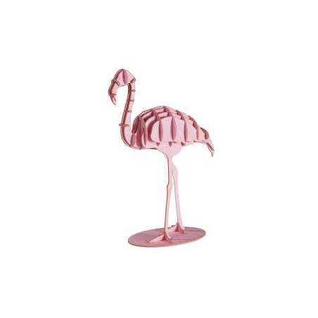 Fridolin - 3D Papiermodel Flamingo