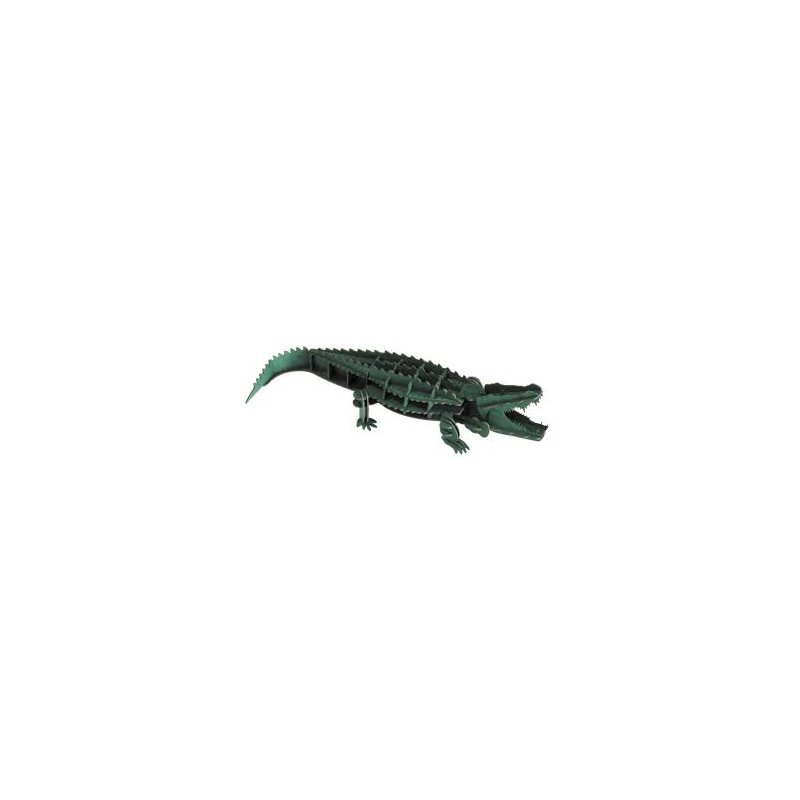Fridolin - 3D Papiermodel Crocodile