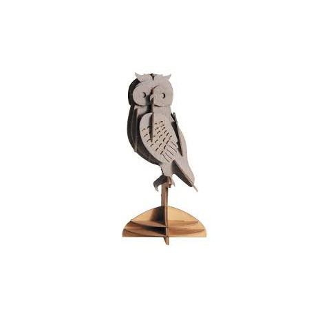 Fridolin - 3D Papiermodel Owl