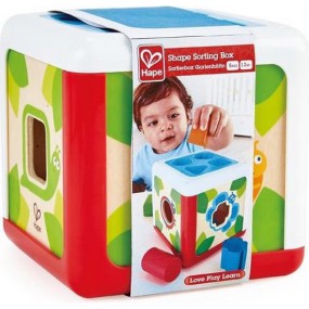 Houten Vormenstoof 5-delig 17 cm, Hape