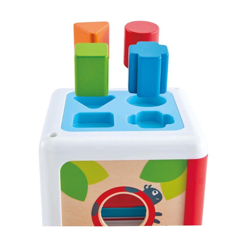 Houten Vormenstoof 5-delig 17 cm, Hape