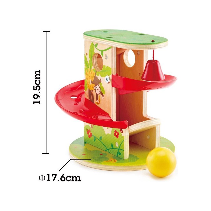 Glijbaanspel Jungle 19,5 cm, Hape
