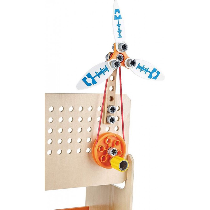 Houten Discovery Scientific Werkbank 58-delig, Hape
