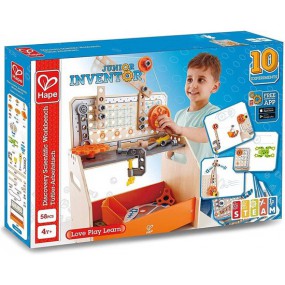 Houten Discovery Scientific Werkbank 58-delig, Hape