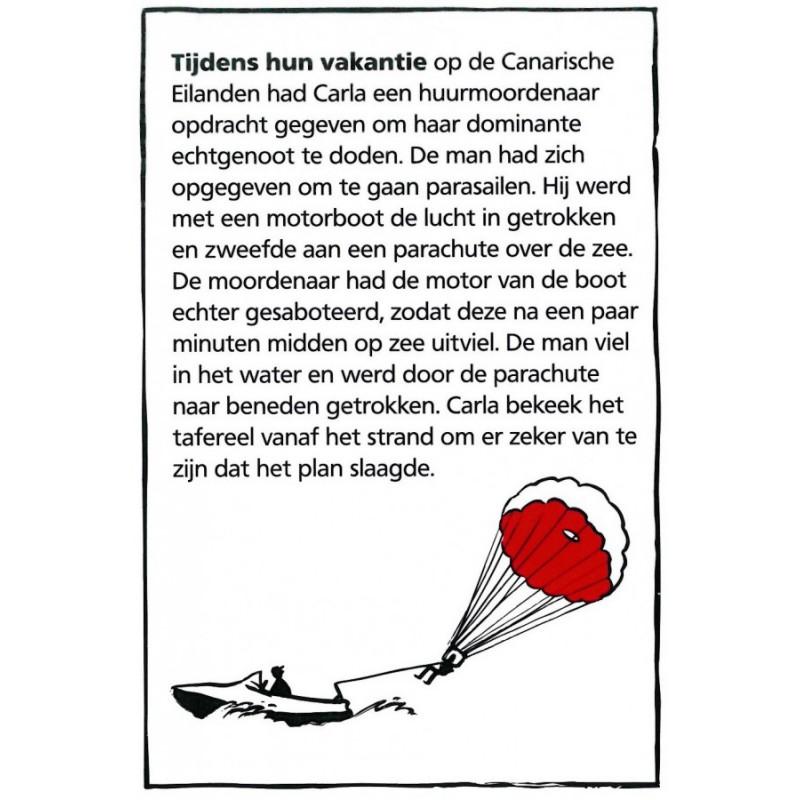 Black Stories Kaartspel Holiday