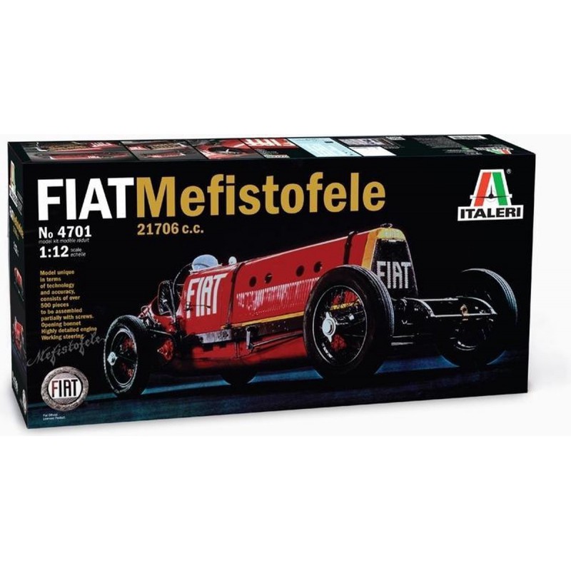 Italeri, Fiat Mefistofele, 4701 1:12