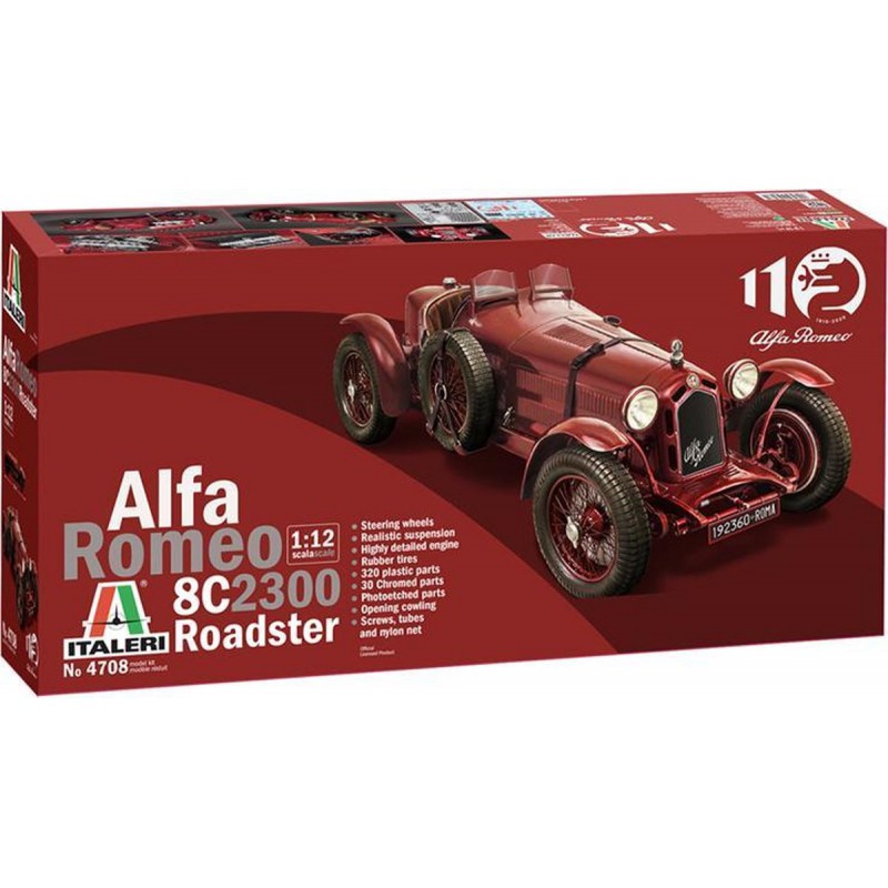 Alfa Romeo 8C 2300 Roadster 1:12