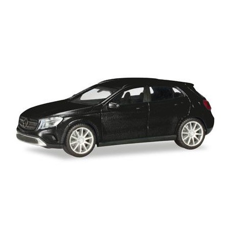 Herpa, Mercedes-Benz GLA-Zwart metalic, 1:87