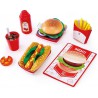 Houten Fast Food set, Hape