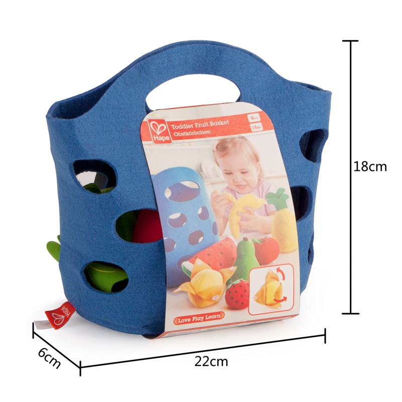 Fruitmand voor peuters, Hape