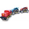 Transporttrein Raceauto 6-delig, Hape
