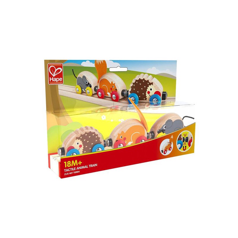 Houten Trein met Bosdieren, Hape