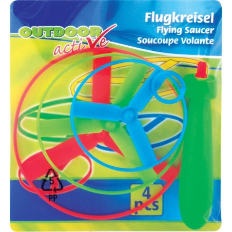 Outdoor Active Vliegende schotel spel (3 rotoren)