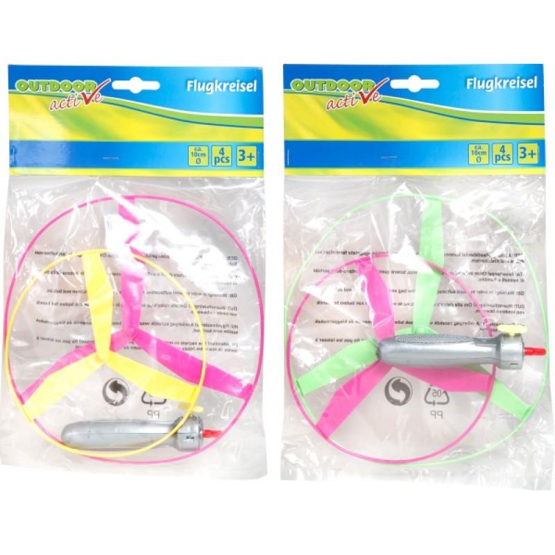 Outdoor Active Vliegende schotel spel (2 rotoren)