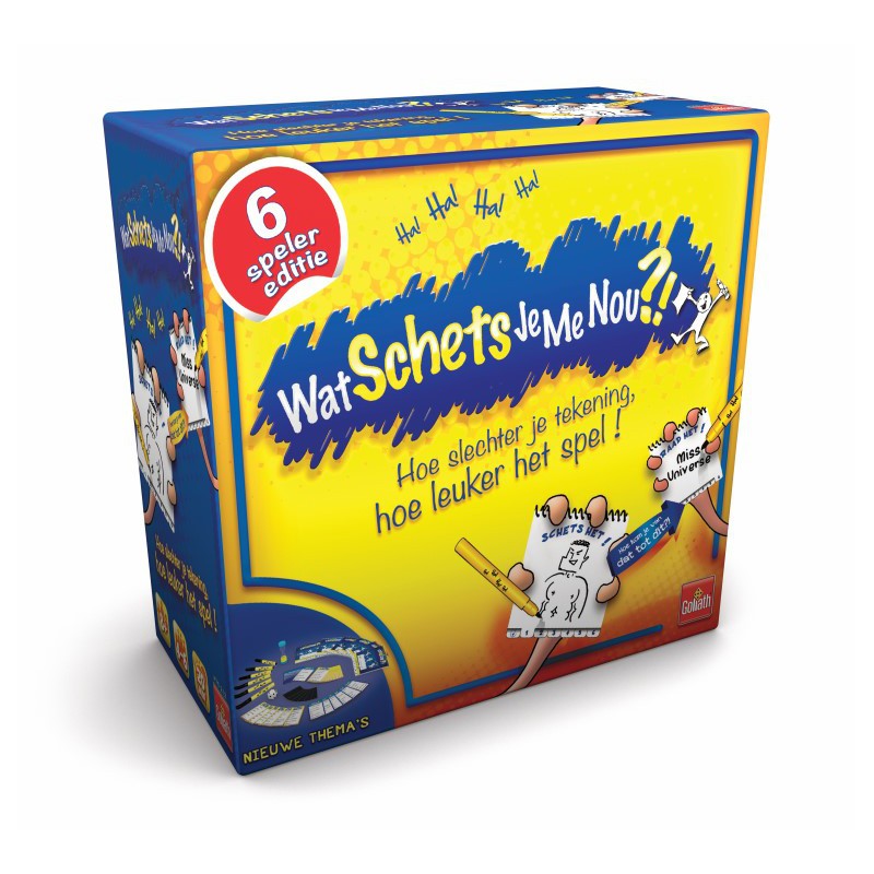 Wat schets je me nou?