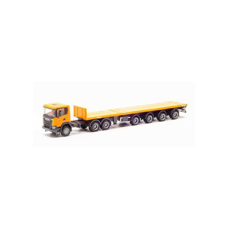 Herpa, truck-trailer Scania CG 17 Nooteboom, 1:87