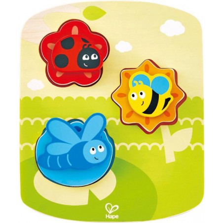 Dynamische Insecten puzzel, Hape