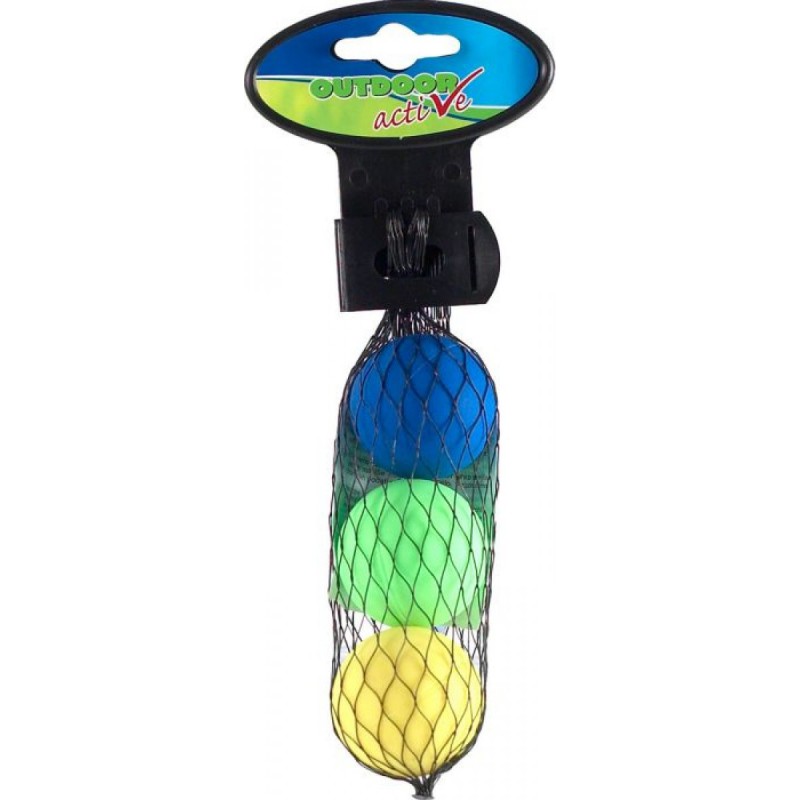 Outdoor Active 3 vervangende strandballen van rubber
