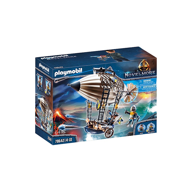 Playmobil Novelmore 70642 Novelmore Dario's Zeppelin