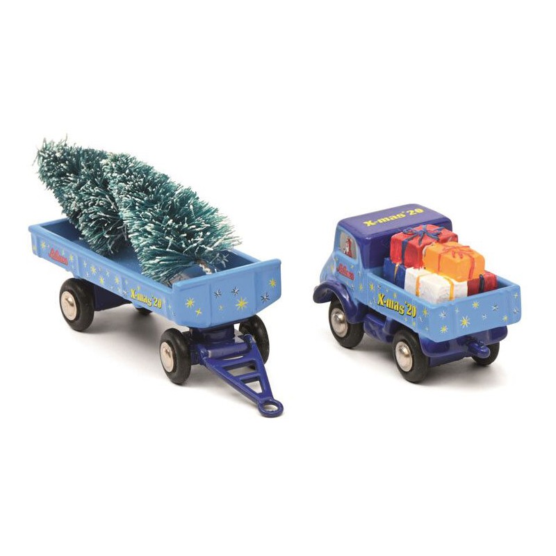 Schuco, MB Unimog 401 Christmas 2020, 1:87