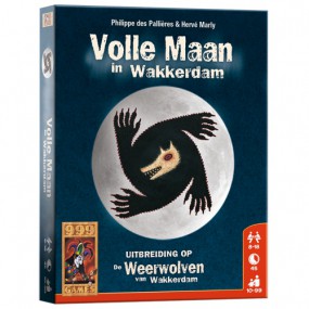 Weerwolven van Wakkerdam Volle maan Kaartspel, 999games