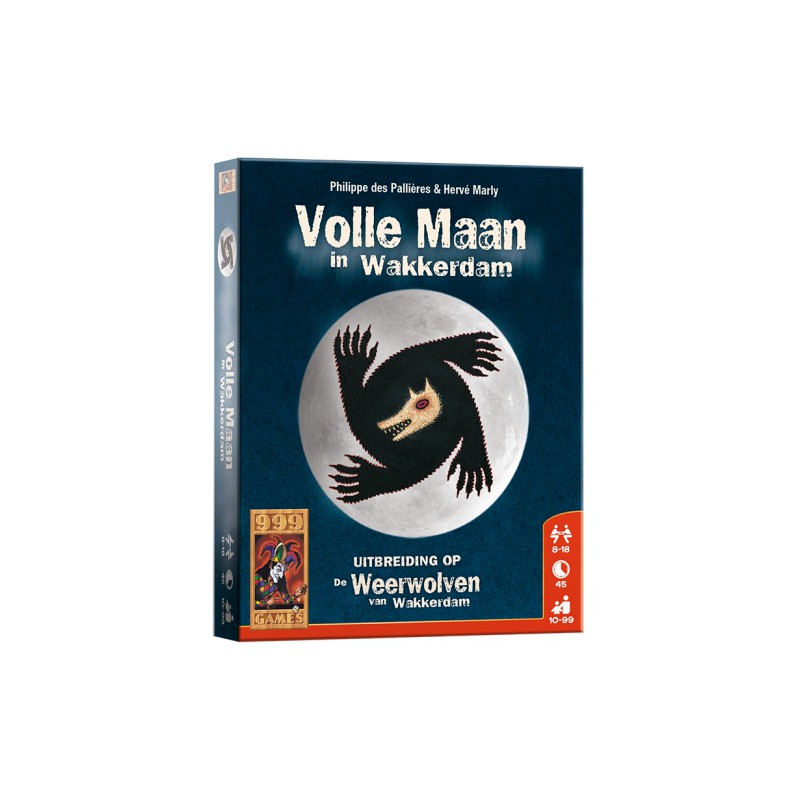 Weerwolven van Wakkerdam Volle maan Kaartspel, 999games