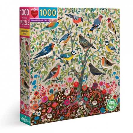 Songbirds Tree 1000 stukjes Eeboo