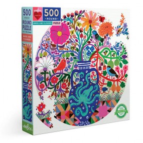 Birds and Flowers 500 stukjes Eeboo