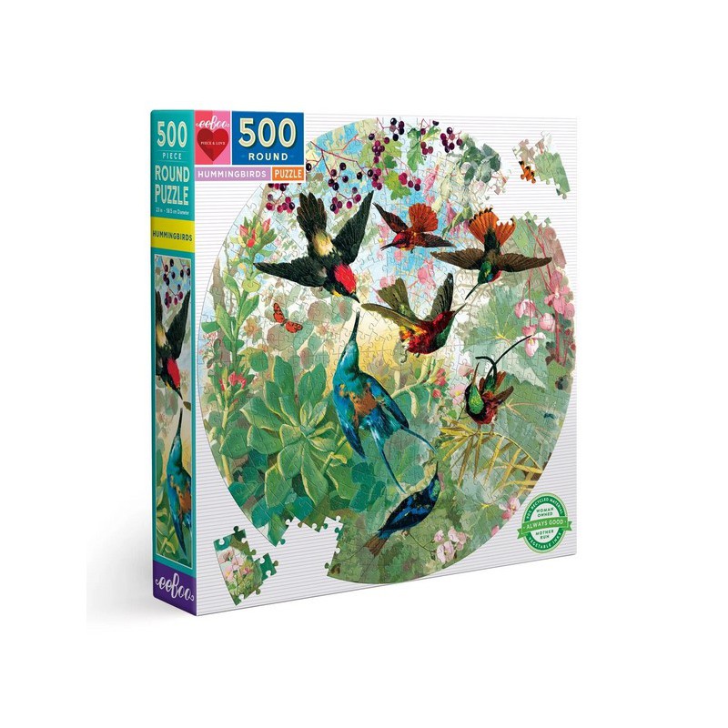 Hummingbirds 500 stukjes Eeboo