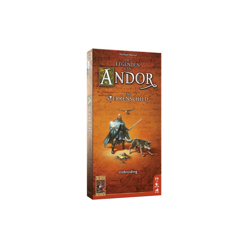 De Legenden van Andor: Het Sterrenschild - Bordspel, 999 games